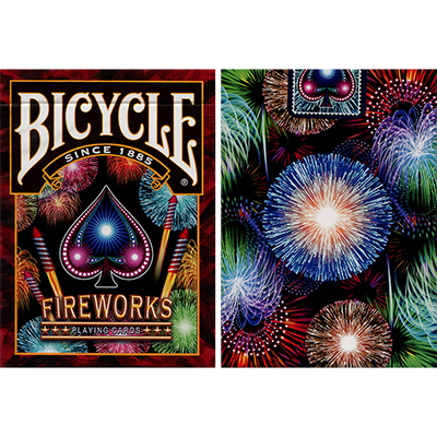 (image for) Bicycle Fireworks Playing Cards by Collectable Playing Cards